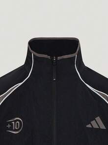 Adidas Men's ST TIRO MESH TT Jacket Woven Hoodless Outerwear KX2845 - Black - View 4