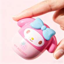 1 buah Rautan Pensil Kartun Seri Sanrio, Rautan Pensil Berbentuk 3D Kuromi & My Melody yang Sangat Menarik, Alat Tulis Siswa, Rautan Pensil Portabel dan Ringkas, Benda Kecil untuk Meja Anak, Alat Belajar yang Lucu & Menyenangkan, Barang Hadiah - MultiWarna - View 3