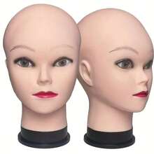 Perfect Mannequin Head, Suitable For Wig Display, Hairstylist Practice, Eyewear Display And Makeup Training - View 1