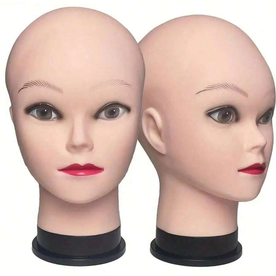 Perfect Mannequin Head, Suitable For Wig Display, Hairstylist Practice, Eyewear Display And Makeup Training - View 1