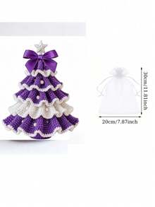 One Christmas Crochet Set, Suitable For Beginners And Adults, With Step-By-Step Text Tutorials. A Cute And Fun Home Decor Ornament, Perfect For Birthdays, Valentine's Day, Halloween, Or Christmas. - Various - View 12