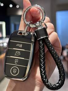 適用於 Kia Soul、Optima、Forte、Sportage、Sorento、NIRO、Rio 的耐用 TPU 材質汽車鑰匙遙控器保護套，防刮耐摔、不影響訊號、時尚設計、吸震材質，送給親友的理想禮物 - 均碼 - 查看 3