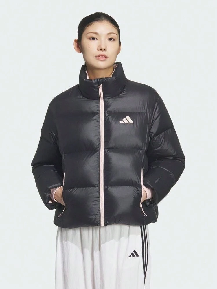 Adidas Women's Dance DOWN J Thick Down Jacket - Short KQ5506 - Black - View 1