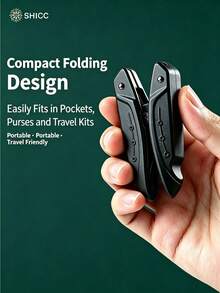 Portable Ingrown Nail Clipper, Foldable Eagle-Beak Nail Nipper With Slanted Edge, Specialized Toenail And Cuticle Trimming Tool For Home Pedicure - Multicolor - View 10