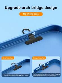 Mini Stainless Steel Phone Shim Clip Side Mount Connector - Multicolor - View 3