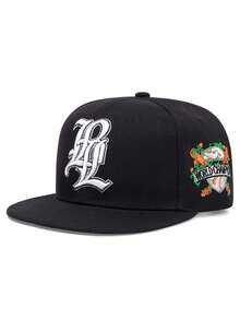 1pc Fashion Creative Flat Edge Hat LPL Embroidered Baseball Hat Street Hip Hop Hat Outdoor Daily Leisure Decorative Hat Adjustable Sunshade Hat Unisex - LPL - View 14
