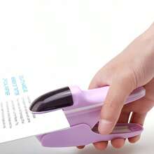 Temporary Small Needle-Free Stapler, Can Staple 10 Pages, Effortless Stapler, Needle-Free Small Notebook Binding Tool, Detachable - Staple-free Stapler - View 5