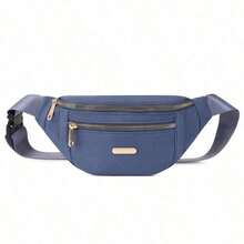 1pc Women's Fashion Waist Bag, Casual Commute Sports Crossbody Bag, Multi-Pocket Design, Portable Phone Storage Bag - Multicolor - View 10