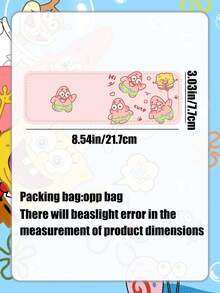 SpongeBob SquarePants Dompet Tempat Kartu Karakter Kartun Lucu, Kulit PU Lipat Ganda untuk Kartu Identitas dan Kartu Kredit, Kotak Penyimpanan Kartu Ringan Portabel, Cocok untuk Anak Laki-laki dan Perempuan untuk Penggunaan Sehari-hari. - MultiWarna - View 4