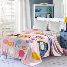 asmodee Unique Customized Name Blanket With Cartoon Design, Multi-Functional Blanket Suitable For Bed, Sofa, Car, Office, Camping And Travel. Soft, Comfortable, Lightweight, Warm, Suitable For All Seasons. Easy To Maintain - Multicolor - View 10
