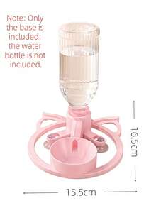 1pc Automatic Cat Water Fountain, Quiet Pet Water Dispenser, Portable Fun Water Design, Suitable For Travel Use Puppy Water Dispenser, Battery-Free, Perfect For Cats And Small Dogs, Ideal For Pet Owners, Great Gift For Christmas, Thanksgiving And New Year - Multicolor - View 4