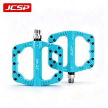 JCSP Bicycle Anti-Slip Pedals, Nylon Wide Pedals, Detachable Metal Anti-Slip Spikes, Suitable For Various Bicycles, Wide Pedal Surface, Bicycle Pedals - Multicolor - View 9