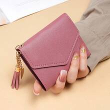 Ins New Style Women's Short Wallet, Mini Small Purse, Korean Style Cute Coin Purse, Card Holder For Students - Multicolor - View 5