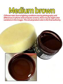 1 Set Wood Repair Paste, For Restoring Scratches And Fading On Wooden Furniture And Floors, Suitable For Brown Furniture - Solid State - View 16