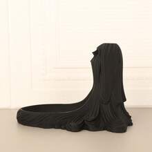 2pcs Halloween Dark Ghost Shaped Jewelry Storage Display, Entryway Desktop Decor Storage Tray, 3D Printed Plastic, Holiday Atmosphere Decorative Item - View 10