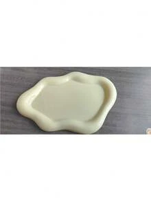 Cloud-Shaped Single-Layer Plastic Storage Tray, Jewelry & Perfume Display Plate, Multi-Functional Desktop Organizer, Suitable For Keys & Small Accessories, Home Living Room Office Decor, Holiday Gift Choice - Multicolor - View 12