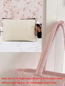 1 pieza Bolso tote acolchado para mujer, diseño de bolsillo delantero de gran capacidad, asas dobles, adecuado para la temporada escolar, desplazamientos, yoga, viajes cortos, almacenamiento diario - Varios estilos - Ver 17