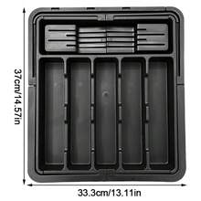 Adjustable Kitchen Drawer-Organizer Tray Cutlery Storage Box Utensil Divider 8 G - UK-l430701 - View 1