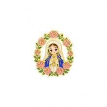 Christian Virgin Mary Jesus Brooch Set, Enamel Lapel Pins, Religious Decorative Badges For Backpacks Clothes Hats, Beat Gift For Women Girls Christian - Multicolor - View 14