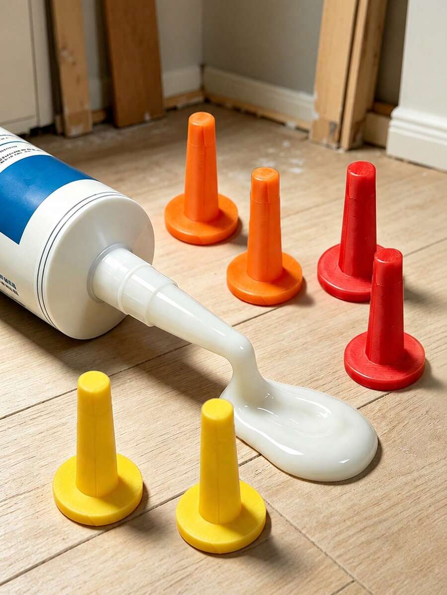 2/1pc Reusable Sealing Glue Cap, Sealing Glue Saver Cap, Plastic Caulk Tube Sealing Cap, Multi-Color Leak-Proof Sealing Cap For Caulk Tube Pipe Repair, DIY Home Tool - Multicolor - View 1