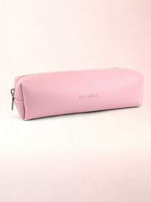 MAANGE 1/2pcs Large Capacity Portable Travel Zipper Square Makeup Bag, Multi-Functional Makeup Brush Organizer Storage Pouch - Multicolor - View 9