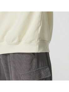 Nike 男款 AS M NK CLUB FT OS CREW GCEL 舒適柔軟抓絨運動休閒長袖套頭運動衫 IM9355-113 - 白色 - 查看 4