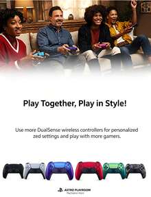 Sony PS5 PlayStation DualSense Wireless Game Controller, 99% New, No Original Packaging, Features Adaptive Triggers, Dual Vibration Motors, Haptic Feedback, Multi-Device Connectivity - Chinese Version - View 8
