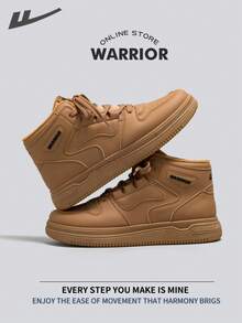 Warrior Men's Board Shoes Spring And Autumn Comfortable Modest Style Casual Yet Sleek Sneakers All-Day Wear Training Sneakers Running Shoes - Khaki - View 8