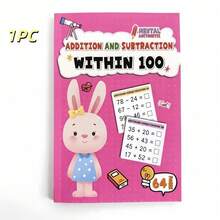 4 Books Children Mental Math Workbook Set, Addition And Subtraction Within 10-100, Educational Practice Book Gift, Suitable For Boys And Girls - Multicolor - View 15