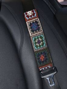 Car Seat Belt Shoulder Cover Soft Fabric Bohemian Seat Belt Protector Anti-Friction Seat Belt Accessory Easy Installation Car Tool Durable Structure Seat Belt Protection Tool Suitable For All Car Models And Fashion Designers - Upgraded Version - View 7