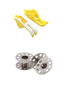 New Universal Roller Presser Foot, Suitable For Thick And Thin Fabrics, Plastic Design Prevents Fabric Jamming Or Shifting, Ideal For Narrow Thick And Thin Fabrics, Perfect For Curtains And Down Jackets - A - View 14
