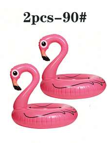 Inflatable Glitter Flamingo Swim Ring, Premium Pool And Beach Float, Reliable Buoyancy And Exquisite Design, Summer Water Essential, Suitable For Sunbathing, Party Decoration, Holiday Gifts And Family Pool Leisure Activities - Multiple Styles - View 16