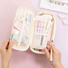Large Capacity Multi-Function Pencil Case, Pencil Storage Bag, School Stationery Organizer, Back To School Supplies, Learning Supplies, Pencil Bag, Backpack - Pencil Case - View 5