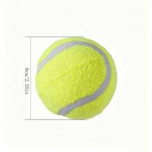 2pcs Dog Toys Elastic Tennis Balls For Small, Medium And Large Dogs, Chew Resistant Rubber Training Balls, Pet Supplies - Green - View 8