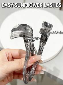 2/1pc Professional Toothed Eyelash Curler For Natural Curl And Long-Lasting Hold, Wide Angle Lash Curler And Shaping Tool, Suitable For Home Or Salon Use - Essential Makeup Beauty Tool, Suitable For Beginners, Eyelash Curling Tool - Multicolor - View 4