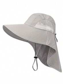 All-Season Unisex Sun Hat, Sun Protection Hat, Hiking Hat, Fishing Hat. Breathable Mesh, Quick Dry. Adjustable Chin Strap. Lightweight And Foldable. The Best Sun Protection Gear For All-Day Outdoor Use. - Multicolor - View 9