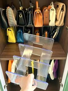 2pcs Clear Acrylic Storage Boxes, Pull-Out Drawer Design, Easy Access, Space-Saving, Suitable For Wardrobe, Kitchen Countertop, Bathroom, Crystal Style Handle, Transparent Visible Storage, Practical Home Gift - Multicolor - View 7