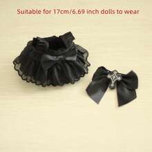 1pc, Clothing Only (No Doll), Halloween Devil Doll Outfit For Labubu, Suitable For 17cm Dolls - Multicolor - View 2