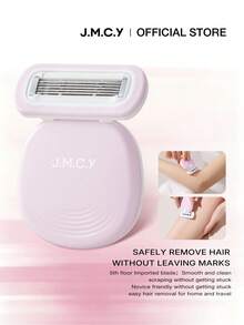 J.M.C.Y Purple Razor With Lubricating Strip, Unisex, Portable Smooth Shaving Tool For Removing Leg And Underarm Body Hair, Suitable For Spring, Summer, Autumn, Winter, Gentle Shaving Tool For Home And Travel - Mauve Purple - View 1