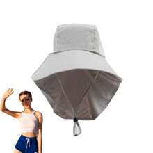 All-Season Unisex Sun Hat, Sun Protection Hat, Hiking Hat, Fishing Hat. Breathable Mesh, Quick Dry. Adjustable Chin Strap. Lightweight And Foldable. The Best Sun Protection Gear For All-Day Outdoor Use. - Multicolor - View 8