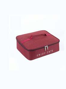 Insulated Lunch Bag, Portable Reusable Thermal Lunch Bag, Waterproof Cooler Bag For Work School Picnic Travel Food Storage Container - View 11
