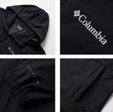Columbia Men's Casual Hooded Jacket For Sports, Outdoor Running, Fitness Training - Black - View 7