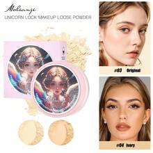 Air Setting Powder Loose Powder Face Powder Oil Control Contouring Concealing Waterproof Sweat-Proof Long-Lasting Makeup - Same Style In Multiple Colors - View 4