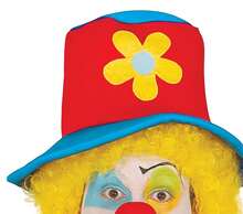 KIWI Adult Clown Costume, Fun And Colorful Complete Costume With Hat, Jacket, And Polka Dot Pants, Ideal For Carnival And Halloween - Option 1 - View 4