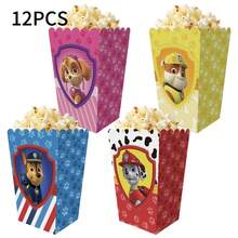 Paw Patrol Birthday Party Popcorn Boxes, Cartoon Paper Snack Cups For Chicken Nuggets, French Fries, Party Favor Treat Boxes For Party Decor - Multi-color - View 10