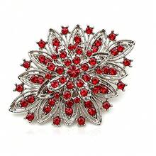 1pc Elegant Zinc Alloy & Crystal Rhinestone Brooch, Wedding Dress Accessory - Multicolor - View 22