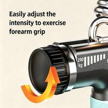 LINGPENG 5KG-210KG Adjustable Heavy Hand Gripper Fitness Hand Exerciser Grip Wrist Training Finger Gripper Hand Strengthener Man Or Women - Multicolor - View 5