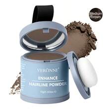 VERONNI 10g Hairline Shadow Powder, Anti-Staining, Instant Coverage For Hairline And Roots, Waterproof Hairline Filler Powder, Natural Look, Large Capacity 7 Colors Available - Multicolor - View 19