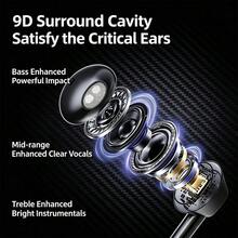 Acer Wired Earphones 3.5mm/Type-C Interface Clear Calls Music Gaming Earphones In-Line Control Switch Adjustable Volume Compatible With Phone PC Desktop Laptop - View 8