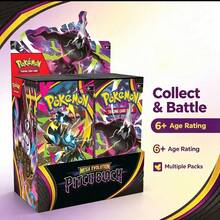 asmodee 1pc/60pcsPokemon Trading Card Game Booster Box,  TCG Cards, Mega Evolution Pitch Black Series, Collectible Game Cards, Gift For Collectors & Kid - Style Random - View 1
